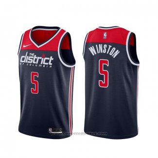 Maglia Washington Wizards Cassius Winston #5 Association 2020-21 Blu